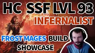 Path of Exile 2 HCSSF LVL 93 Infernalist highlights
