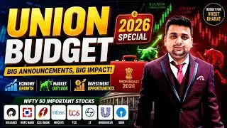 UNION BUDGET 2026 SPECIAL ( IT'S SUNDAY BUT STOCK MARKET REMAIN OPEN)