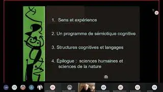 Jean-Marie Klinkenberg - &rdquo;Pourquoi y a-t-il du sens plut&ocirc;t que rien?&rdquo; Exp&eacute;rience, cognition, s&eacute;miose