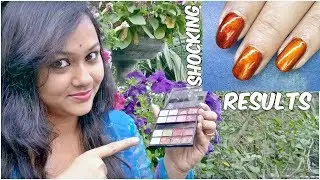 Eyeshadow on nails !! Are You CRAZY ?