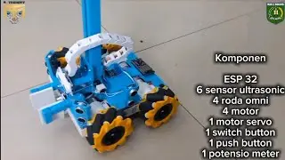 Profil Mobile Robot Labirin Tim NASSY MAN 1 Bogor - Madrasah Robotic Competition (MRC) 2025