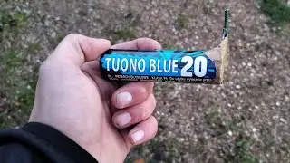 Tuono blue 20 pyrotecnica alberto (product video)