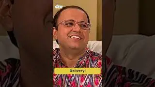 Delivery! #tmkoc #comedy #trending #funny #jethalal #viral #delivery #babita