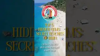 🌊 Top 5 Hidden Beaches in India You Must Visit! 🌴
