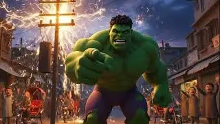 Desi Hulk in Pakistan | Funny Biryani Chai Loadshedding Meme | Viral Short 2025 