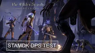 Stamina DK DPS Test 41 Seconds - Ember Build | The Elder Scrolls Online
