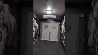 Saints locker room