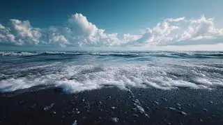 Perfect Relief Wave Sounds for Sleep - Ocean Wave Sound for Sleeping 15 Hours - Water Sound Effect