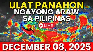 Ulat Panahon Ngayong Araw Sa Pilipinas December 08, 2025 | Pagasa Weather Update Today