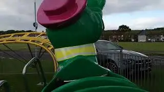go gator on ride pov at Rosyth fun fair 2022