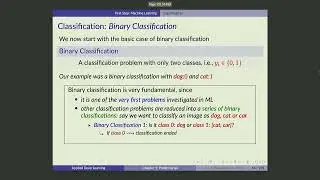 UofT DL Course - Lecture 6: First Example - Image Classification via Perceptron