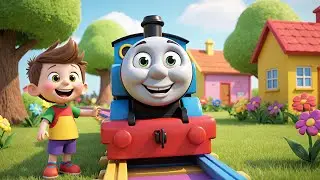 Naughty Train Took the Wrong Tunnel 🚂 | Nursery Rhymes for Kids & Baby Songs