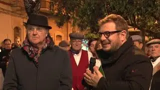 Lavello. Inaugurazione delle Statue: San Francesco e del Cavallo Rampante