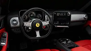 Представлен совершенно новый интерьер электрического внедорожника Ferrari - Ferrari Luce 2026 года.