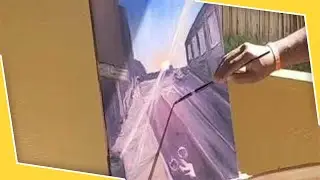 𝗭𝗼𝗼𝗺𝗶𝗻𝗴 𝗧𝗵𝗿𝗼𝘂𝗴𝗵 𝗧𝗼𝘄𝗻𝘀𝗲𝗻𝗱 #art #artcommunity #oilpainter