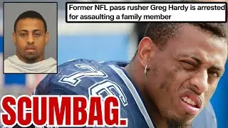 Former Cowboys Player Greg Hardy ARRESTED for ASSAULT on Family Member in Texas! NFL SCUMBAG!