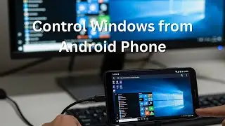 Control Windows PC from Android Phone via USB