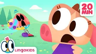 It's MY Ball! 🏐 + More Baby Bot's Backyard Tales Adventures |&nbsp;Lingokids