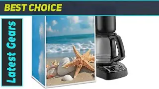 Beach Starfish Sea Shell Coffee Maker Cover: The Best Protective Gear for Your Kitchen