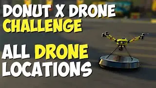 ALL 5 Collectible Drone Locations (Donut x Drone Challenge) | The Crew Motorfest