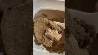 Fiji water wet desert sand chewing ASMR! #sand #chewing #asmr