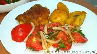 Knackiger ERDBEER- & KOHLRABI-SALAT mit ERDNUSS-Dressing &ndash; Einfach & LECKER! 🍓🥜