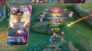 Геймплей Gusion Savage🔥#mobilelegends #mlbb #gusionhyper #中國 Cawi