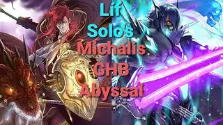 Fire Emblem Heroes Grand Hero Battle Michalis: Ambitious King Abyssal, L&iacute;f Solo