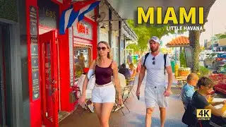 Little Havana Miami Walk &ndash; Calle Ocho Walking Tour (4K)