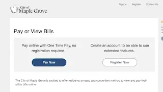 Utility Bill Pay Options