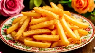 @Pommes in 5 Minuten &ndash; ohne Fritteuse und mega knusprig! Du wirst sie lieben!