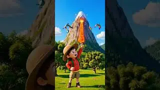 &ldquo;Volcano Eruption Explained for Kids 🌋🔥 | Fun Science in 60 Seconds!&rdquo;