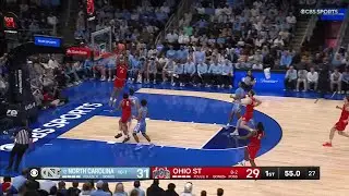 Transition Oop for the TIE vs. North Carolina | Ohio State Basketball