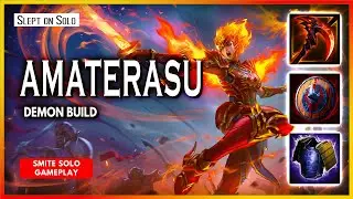 DEMON BUILD IS OP ON AMA! - Amaterasu Solo SMITE Conquest Gameplay