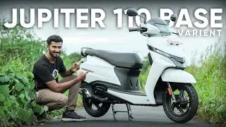 New TVS JUPITER 110 BASE VARIENT Features Explained | Walk-around Review