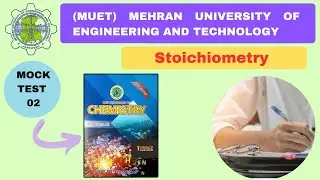 Stoichiometry | Chemistry | No. of atoms, Molecular mass || MUET Preparation 2026 | Mock Test 02