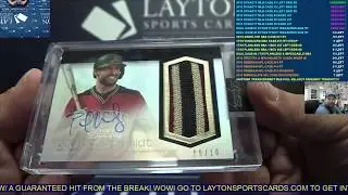 2018 Topps Dynasty Baseball 5 Box Case Break #1