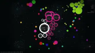 Gameplay agario with delta DESTROYING A BOTS-USING ABUSER