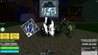 Rumble, Godhuman, Dark Blade Combo (Blox Fruits)