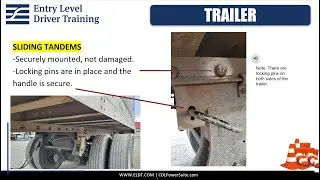 ELDT Trailer Visual Pre Trip Part 2