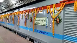 Inaugural LHB Run Of Sealdah - Puri Duronto Express || Coupling + Interior + Departure