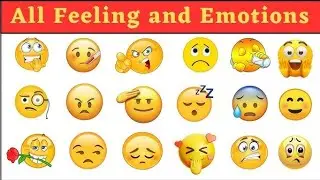 All feeling and emotions hindi and english learning in India sign language part 126