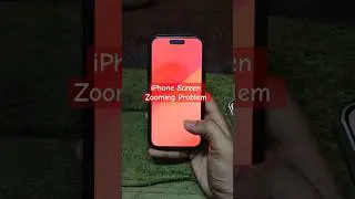 iPhone all Mobile Screen Zoom Problem solved #tech #iphone #shorts #viralvideo