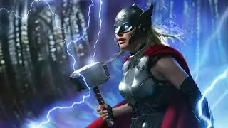 Natalie Portman as Lady Thor best scene ⚡️