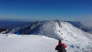 2017.1.1 北八ヶ岳・天狗岳(東天狗、西天狗) 2646m