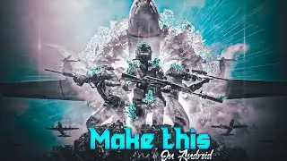 How To Make Cool PUBG Thumbnail On Android | Lightroom Presets | Pstouch
