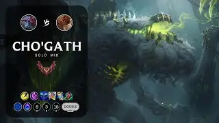 Cho'Gath Mid vs Taliyah - EUW Grandmaster Patch 13.16