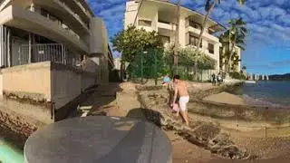 [4K] - 360 degree walk around Waikiki Hawaii Honolulu