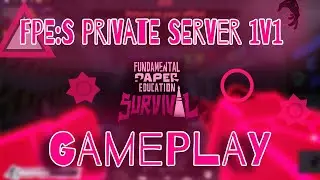 Private Server 1v1 Gameplay!🔥| FPE:S Remastered #fpes