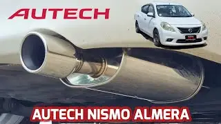 SOUND AUTECH NISMO EXHAUST NISSAN ALMERA #GarageN1